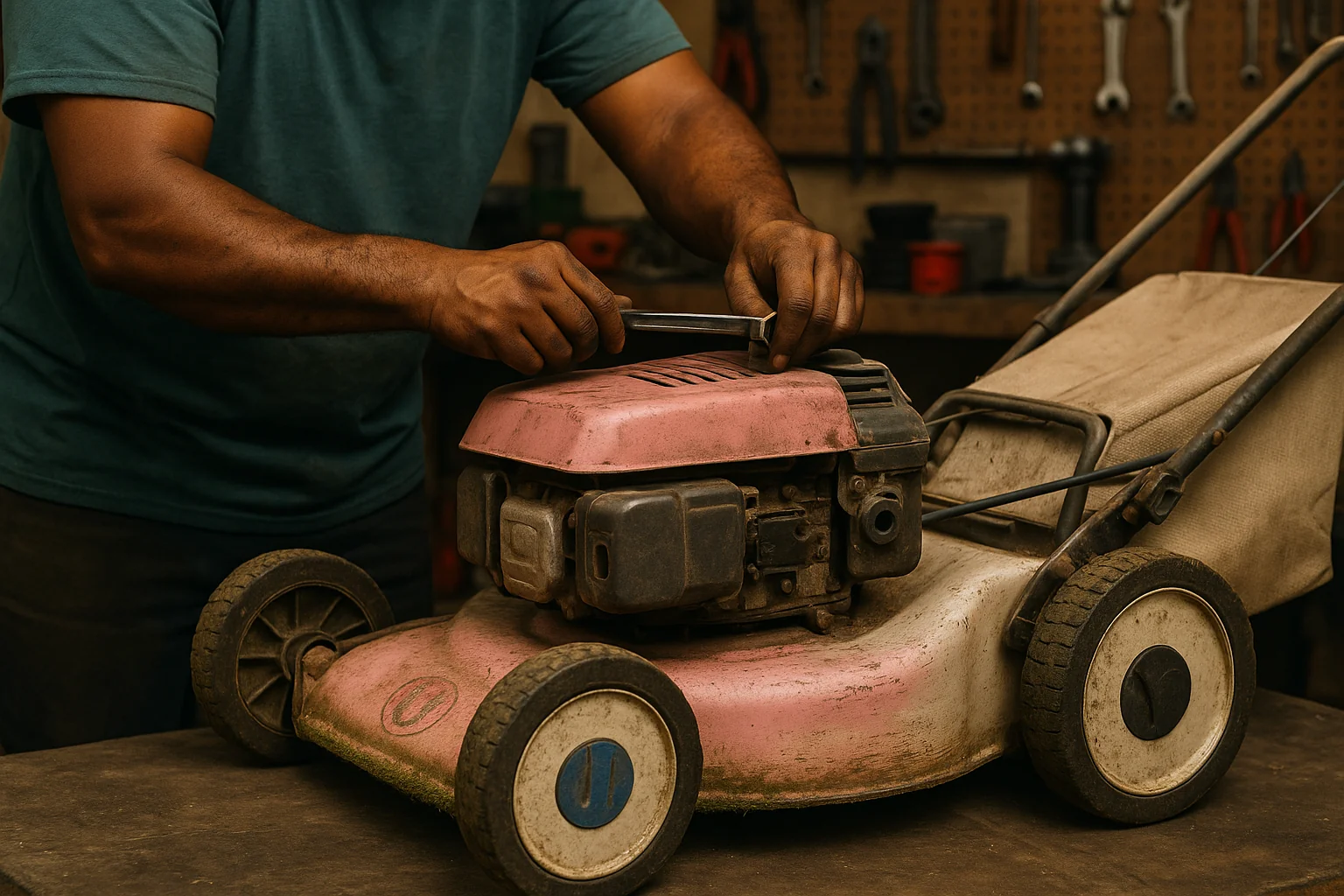 Small engine and lawn mower repair