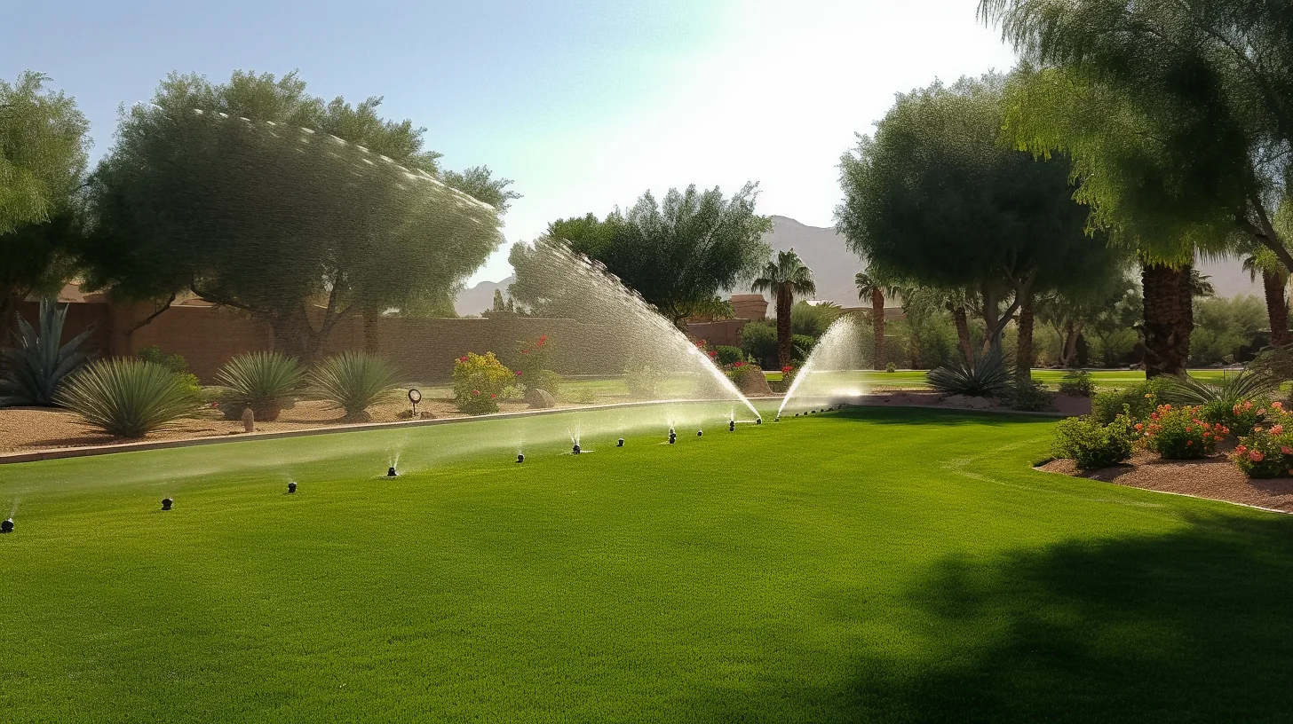 Professional sprinkler repair service in Glendale Arizona